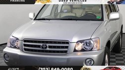 2003 Toyota Highlander Base