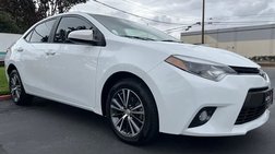 2016 Toyota Corolla LE Plus