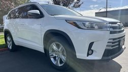 2017 Toyota Highlander Hybrid Limited Platinum