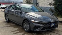 2026 Hyundai Elantra Hybrid Blue