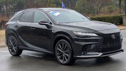 2024 Lexus RX 350 F SPORT Handling