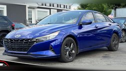 2022 Hyundai Elantra Hybrid Blue