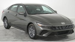 2026 Hyundai Elantra Hybrid Blue