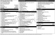 2019 Hyundai Santa Fe SEL