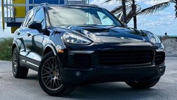 2017 Porsche Cayenne Platinum Edition