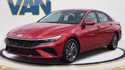 2024 Hyundai Elantra Hybrid Blue