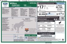 2022 Ford Bronco Black Diamond