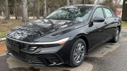 2025 Hyundai Elantra Hybrid Blue