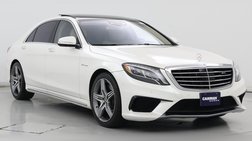 2016 Mercedes-Benz S-Class AMG S 63