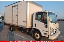 2018 Isuzu 16 FEET DRY BOX + HUGE LIFT GATE + NO CDL