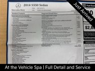 2014 Mercedes-Benz S-Class S 550