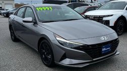 2022 Hyundai Elantra Hybrid Blue