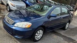 2003 Toyota Corolla S