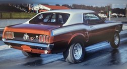 1969 Ford Mustang drag race car