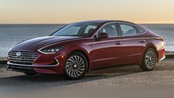 2020 Hyundai Sonata Hybrid Blue