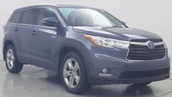 2015 Toyota Highlander Hybrid Limited Platinum