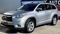 2016 Toyota Highlander Limited Platinum