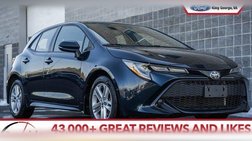 2019 Toyota Corolla Hatchback SE