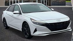 2023 Hyundai Elantra Hybrid Blue