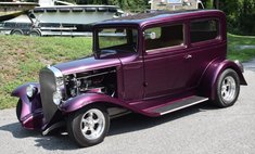 1932 Chevrolet Street Rod 2 Door Sedan Steel Body 350 V8 A/C