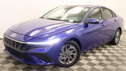 2025 Hyundai Elantra Hybrid Blue