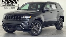 2021 Jeep Grand Cherokee 80th Anniversary Edition