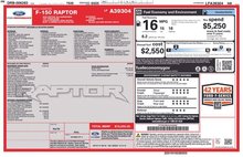 2020 Ford F-150 Raptor