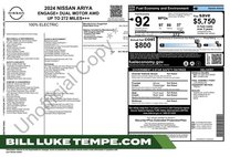 2024 Nissan Ariya Engage+ e-4ORCE