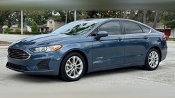 2019 Ford Fusion Hybrid SE