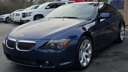 2005 BMW 6 Series 645Ci