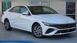 2025 Hyundai Elantra Hybrid Blue