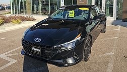 2023 Hyundai Elantra Hybrid Blue
