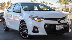2016 Toyota Corolla S Plus
