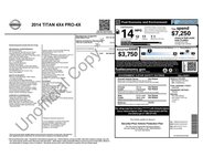 2014 Nissan Titan PRO-4X