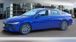 2025 Hyundai Elantra Hybrid Blue