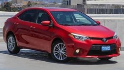 2014 Toyota Corolla LE Plus