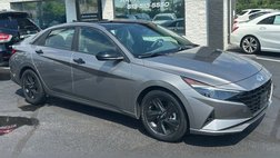2022 Hyundai Elantra Hybrid Blue