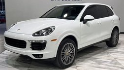 2017 Porsche Cayenne Platinum
