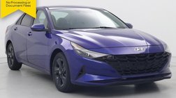 2022 Hyundai Elantra Hybrid Blue