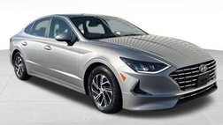 2021 Hyundai Sonata Hybrid Blue