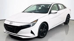 2023 Hyundai Elantra Hybrid Blue