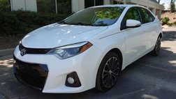 2015 Toyota Corolla S Plus