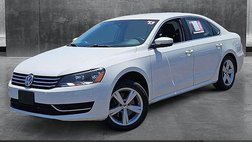 2013 Volkswagen Passat SE PZEV