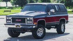 1990 GMC Jimmy 2 Dr STD 4WD SUV