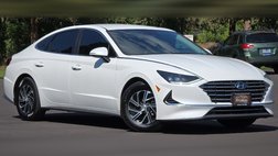 2020 Hyundai Sonata Hybrid Blue