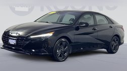 2023 Hyundai Elantra Hybrid Blue