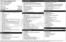 2021 Toyota Highlander XLE