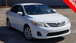 2013 Toyota Corolla LE