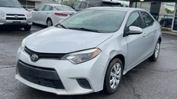 2016 Toyota Corolla LE