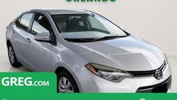 2016 Toyota Corolla LE